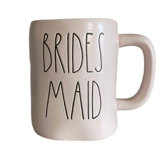 Rae Dunn Other - Magenta Pink Rae Dunn Artisan Collection Bridesmaid Ceramic Novelty Mug